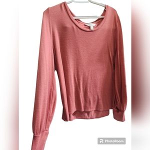 Market & Spruce, long sleeve, coral, XL